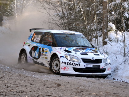 Alūksnes rallijsprintā pārliecinošu uzvaru izcīna jaunais somu talants (VIDEO)