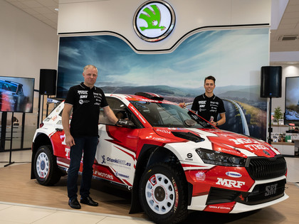 Sesks/Francis ar jauno 'Škoda Fabia RS Rally2' aizvadīs pilnu ERČ sezonu