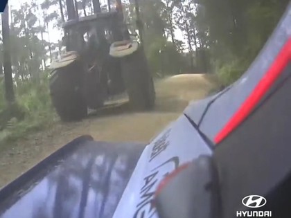Austrālijas WRC sporta direktors: Tiesneši paši nolēma doties trasē ar traktoru (VIDEO)