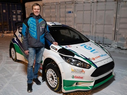 Bijušais Somijas rallija čempions iegādājas 'Vāģi Racing' Ford Fiesta R5 automašīnu