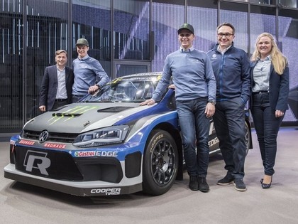 'PSRX Volkswagen Sweden' komanda prezentē uzlaboto rallijkrosa auto (FOTO)