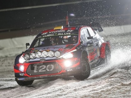 Par Zviedrijas WRC rallija līderi kļūst Noivils, Sesks/Caune JWRC klasē otrie