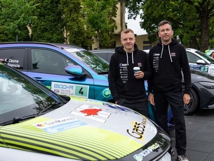 Caune un Svencis pārstāvēs Latviju 'FIA Eco Rally Cup' posmā Ķīnā
