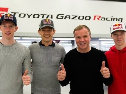 Ožjē, Evans un Rovanpera pievienojas 'Toyota' komandai