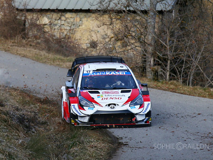 Montekarlo WRC treniņos ātrākais Ožjē