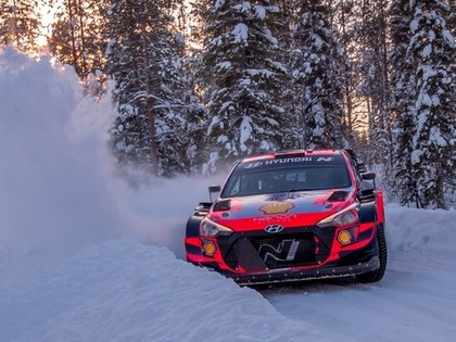 O.Solbergs aizvada pirmos testus ar 'Hyundai i20 Coupe WRC' (VIDEO)