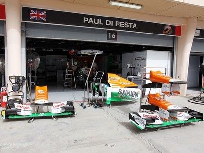 Bahreinas F1 trase pārtop par cietoksni, Force India pamet otro treniņa sesiju