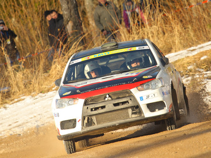 Latvijas rallija čempionāta 2. posmā uzvar Jānis Feldmanis, lielākā intriga R2 klasē 