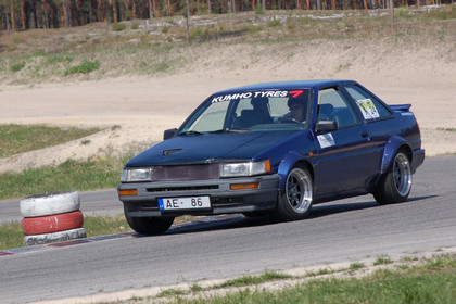 Vasaras autosprints svētdien Jelgavā, Firsts uz lietu necer