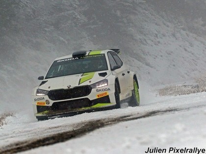 Mīke aizvada testus, taču ar jauno 'Škoda Fabia RS Rally2' Montekarlo WRC nestartēs