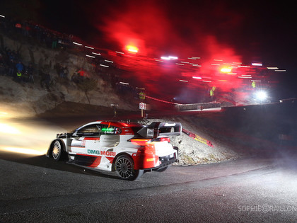 Ožjē ar Lēbu vadībā pēc Montekarlo WRC rallija pirmās dienas
