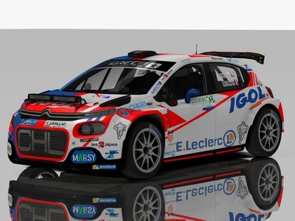 Četrkārtējā Francijas asfalta rallija čempiona plānos ietilpst starts ERČ 'Rally Liepāja'