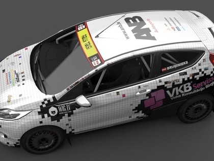 16. martā tirdzniecības parkā Alfa būs apskatāma unikālākā rallija automašīna Latvijā