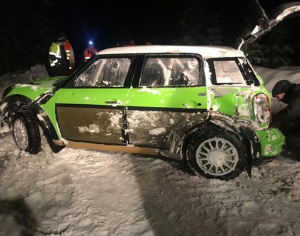 Gorbana komanda pēc piedzīvotās avārijas testos apstiprina, ka startēs 'Rally Sarma'