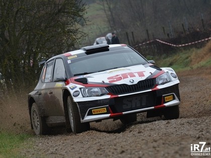 Labuckas: Grjazina kopējais rezultāts Austrijas rallijā nav tāds kā cerēts, jo ekipāža saņēma 10 minūšu sodu