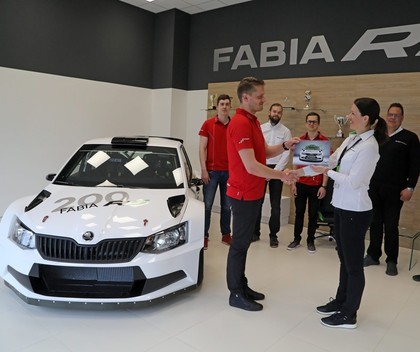 SRT komanda iegādājas sesto 'Škoda Fabia R5' un turpina testus Somijā
