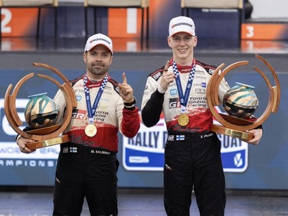 Pajari triumfē Paragvajā un izcīna trešo WRC uzvaru pēc kārtas