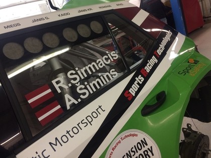 Sirmacis/Šimins Liepājas ERČ rallijā debitēs ar 'Škoda Fabia R5'