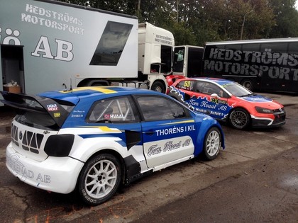 LIVE: 'Neste World RX of Latvia' posms Biķerniekos, ceturtdiena