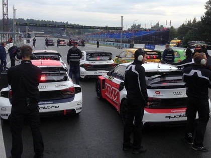 LIVE: 'Neste World RX of Latvia' posms Biķerniekos, svētdiena