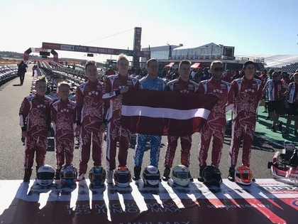 Astoņi latviešu sportisti devušies uz Rotax Max Grand Final sacensībām Portugālē