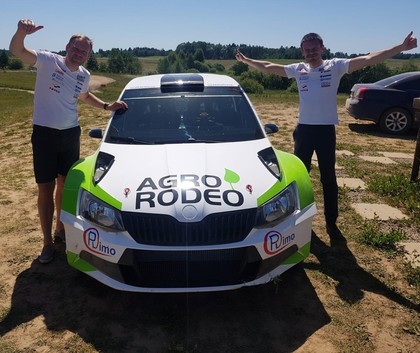 Vaidotas Žala: Pirmais brauciens ar 'Škoda Fabia R5' bija patīkams šoks (FOTO)