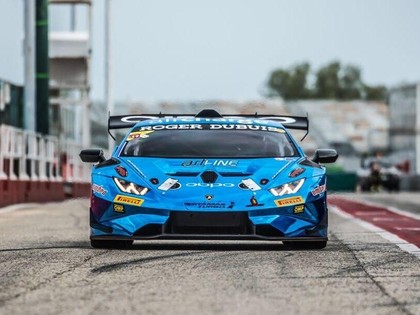 Šlēgelmilham 'Lamborghini Super Trofeo' sezonas ievadā divas otrās vietas ProAm klasē 