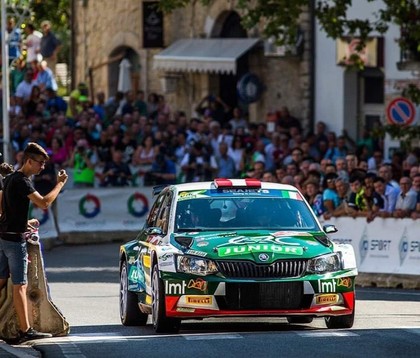 Sesks izcīna 8.vietu Romas ERČ rallijā, Lukjaņukam sods un 4.vieta