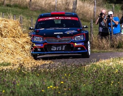 Tanaks kopvērtējumā palielina pārsvaru, Grjazins kļūst par WRC2 klases līderi