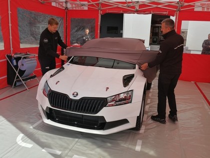 SRT komanda prezentē jauno 'Škoda Fabia R5 Evo' (FOTO)