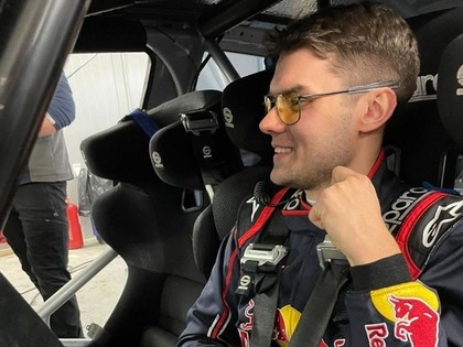 Grjazins aizvada testus ar 'Ford Fiesta WRC'