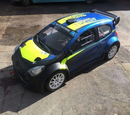 Britu rallijkrosa čempions startēs ar Jāņa Baumaņa bijušo čempionu auto