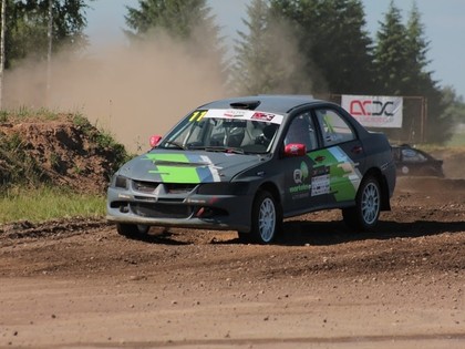 Mārtiņš Svilis izcīna uzvaru Biržu rallijkrosā 