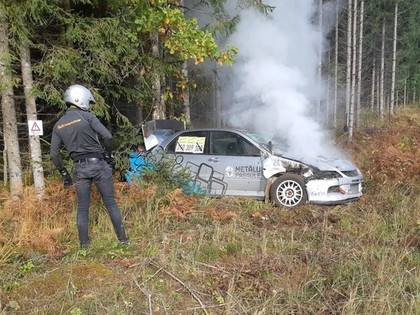 Kalvis Blūms: Pirmo reizi piedzīvoju tādu avāriju (VIDEO)