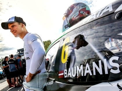 Baumanis turpinās startēt Eiropas rallijkrosa čempionātā 