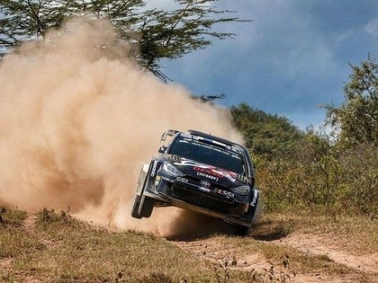 Kenijas WRC treniņos ātrākais Rovanpera un Noivils