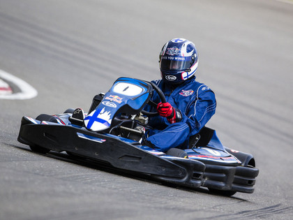 Pasaules kartingu čempionātā amatieriem Laipniekam kvalifikācijā 2.vieta