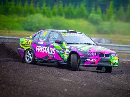 Latvijas-Lietuvas rallijkrosa čempionāta 3.posmā 'BMW RX 3000' klasē uzvar Nebars