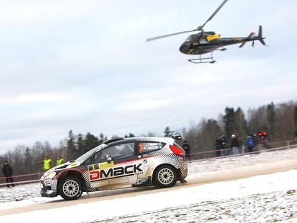 Eiropas rallija čempionāta 2. posmā Liepāja-Ventspils uzvar soms Jari Ketomā, Kisiels finišē piektais