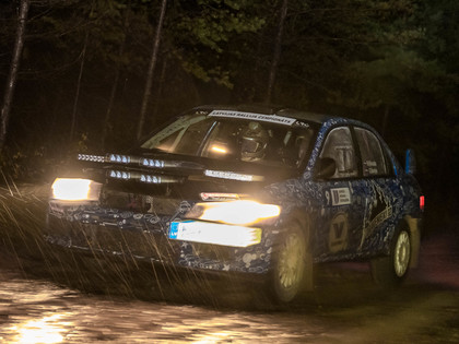 Rallijsprints 'Latvija' startēs ar diviem grants ātrumposmiem diennakts tumšajā laikā