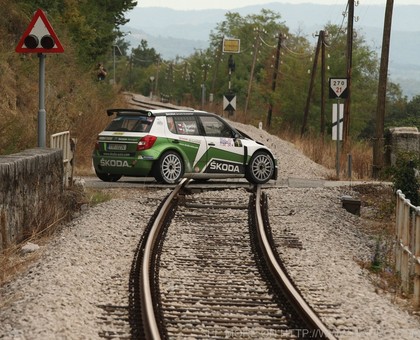 Horvātijā uzvar čempions Kopeckis, franču sportistam rallijs beidzas slimnīcā (VIDEO)