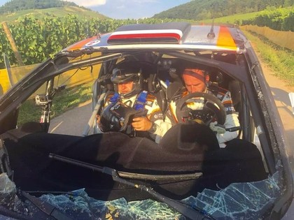 Pēc divām avārijām Vācijas WRC, Kubica nolemj izlaist Austrālijas ralliju (VIDEO)