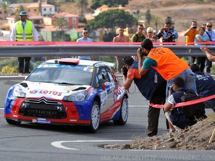 Kanāriju salas rallija treniņos ātrākais Kubica, Brīnam atgadās kuriozs (VIDEO)