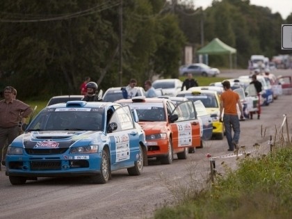 Svilis ātrākais rallija "Kurzeme 2011" testos (video)