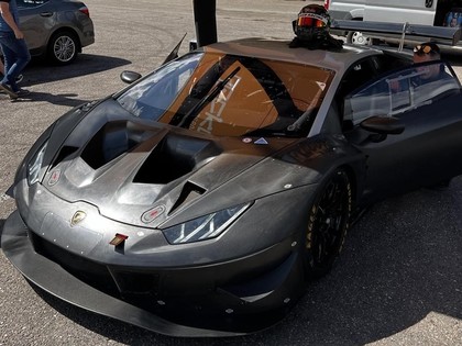Batraks ar jauno 'Lamborghini Huracan GT3 EVO' Biķerniekos gatavs cīnīties par uzvaru