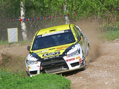 Kurzemes rallijā startēs rekordliels skaits jaunākās paaudzes Mitsubishi Lancer Evo