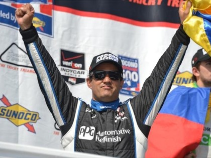 Montoija pēc 14 gadu pārtraukuma izcīna fantastisku IndyCar uzvaru