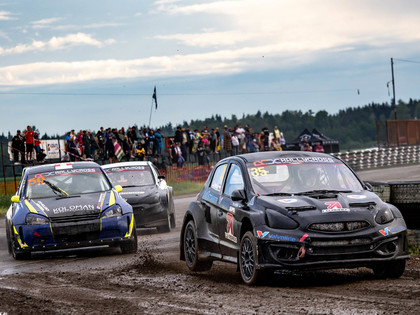Ar spraigām cīņām un pērkona negaisu aizvadīts Latvijas – Lietuvas RX čempionāta 2.posms 