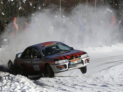 Rallijsprinta 2. posmā uzvaru izcīna Patmalnieks/Ziemelis (VIDEO)