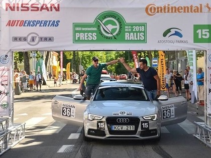 'Žurnālistu rallijs 2019' šogad norisināsies Latvijā un Lietuvā